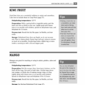 Image of Inside Page of the Ultimate Dehydrator Cookbook