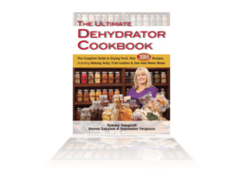 The Ultimate Dehydrator Cookbook Button to purchase The Ultimate Dehydrator Cookbook