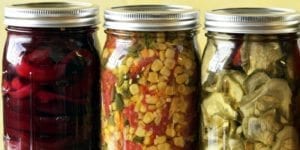 Picture of Pickled Dehydrated Beets, Corn, and Cucumbers