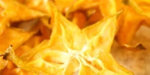 Dried starfruit: how to dehydrate starfruit in a dehydrator